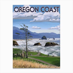 Oregon Coast Canvas Print