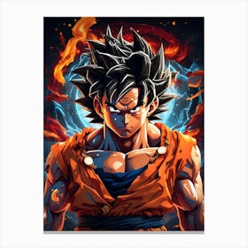 Goku Dragon Ball Z Canvas Print