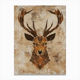 Deer Head Canvas Print Canvas Print