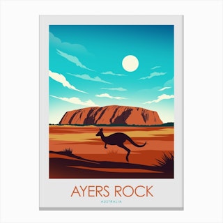 Ayersrock Canvas Print