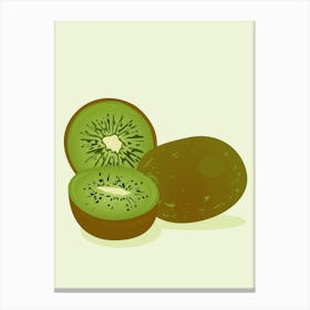 Kiwi Fruit Canvas Print