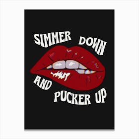 Simmer Down And Pucker Up, Arctic Monkeys Music Canvas Print