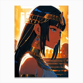 Cleopatra Portrait Artwork 9 Canvas Print