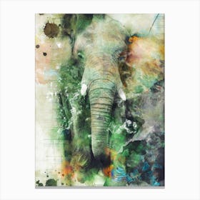 Elephant 2 Canvas Print