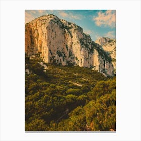 Calanques National Park France Vintage Poster Canvas Print