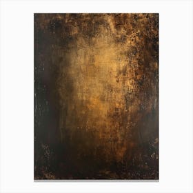 'Black And Gold' 5 Canvas Print