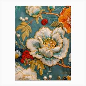 Chinese Embroidery 70 Canvas Print