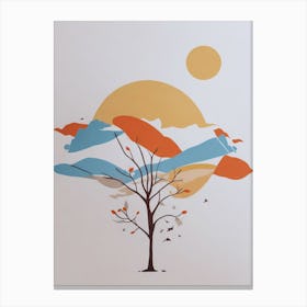 Tree In The Sky Canvas Print