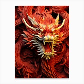 Red Dragon 1 Canvas Print