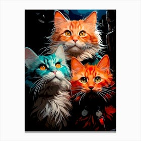 Cute cat  Canvas Print