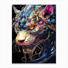 Tiger Art Canvas Print