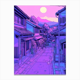 Kyoto Street Canvas Print