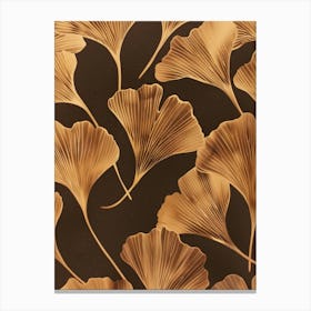 Ginkgo Leaves 30 Canvas Print