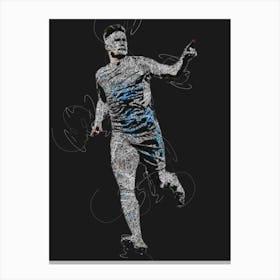 Kevin De Bruyne 7 Canvas Print