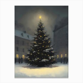 Christmas Tree 37 Canvas Print