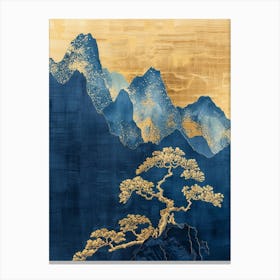 Asian Painting Canvas Print