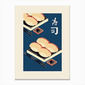 Kanpachi Sushi Canvas Print