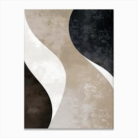 The Poetry Of Beige Minimalist Style Canvas Print