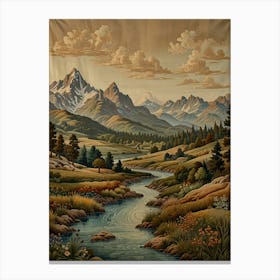 Mountain Landscape 1 Canvas Print