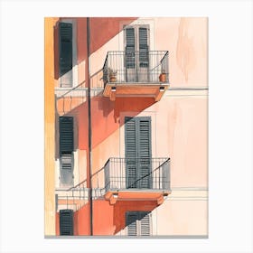 Salerno Europe Travel Architecture 3 Canvas Print