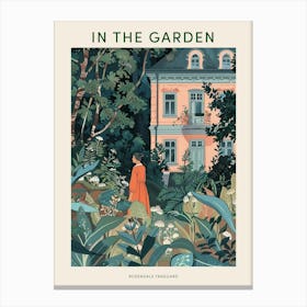 In The Garden Poster Rosendals Tradgard Sweden 4 Canvas Print