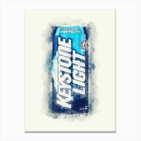 Keystone Ice Canvas Print