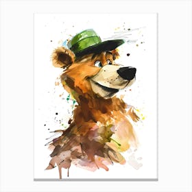 Yogi Bear Canvas Print