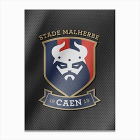 Caen France Logo Canvas Print