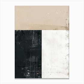 Silent Cadence Minimalist Style Canvas Print