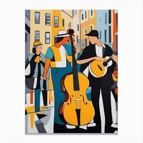 Jazz Musicians 1 Canvas Print