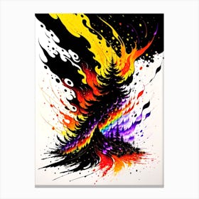 Bonfire Canvas Print