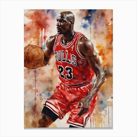 Michael Jordan 1 Canvas Print
