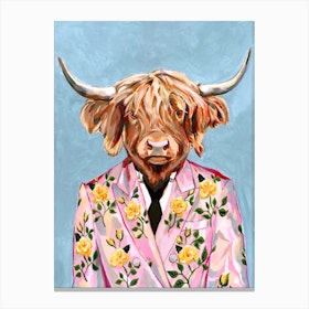 Highland Cow Canvas Print