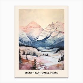 Banff National Park Canada 1 Poster Canvas Print