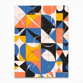 Abstract Geometric Painting Canvas Print