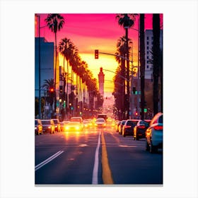 Los Angeles Canvas Print