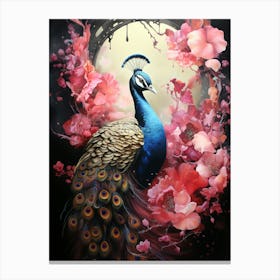 Peacock Canvas Print