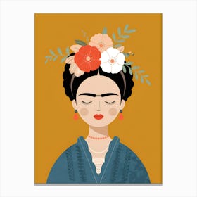 Frida Kahlo 4 Canvas Print