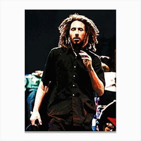 Zack de la Rocha Rage Against The Machine 2 1 Canvas Print