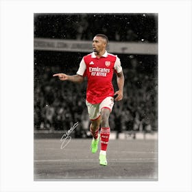 Gabriel Jesus Canvas Print