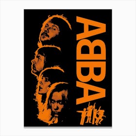 Abba band 1 Canvas Print