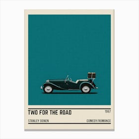 Two For The Road Car Movie Canvas Print