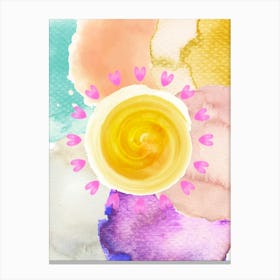 Watercolor Background 3 Canvas Print