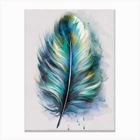 Feather Canvas Print Canvas Print