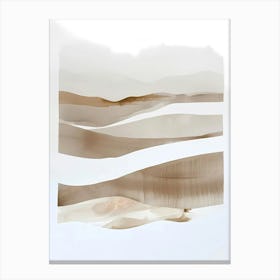 Sand Dunes 1 Canvas Print