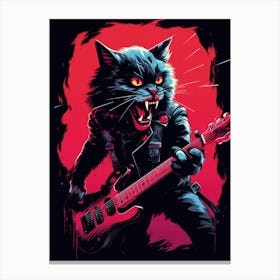 Cat Rocker Canvas Print