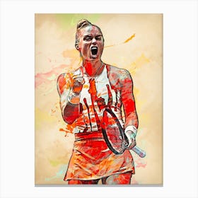 Maria Sakkari 1 Canvas Print