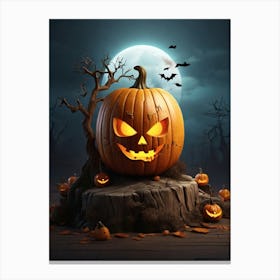 Halloween Pumpkin 4 Canvas Print