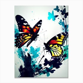 Butterfly Painting 204 Canvas Print