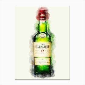 The Glenlivet Scotch Whiskey 1 Canvas Print